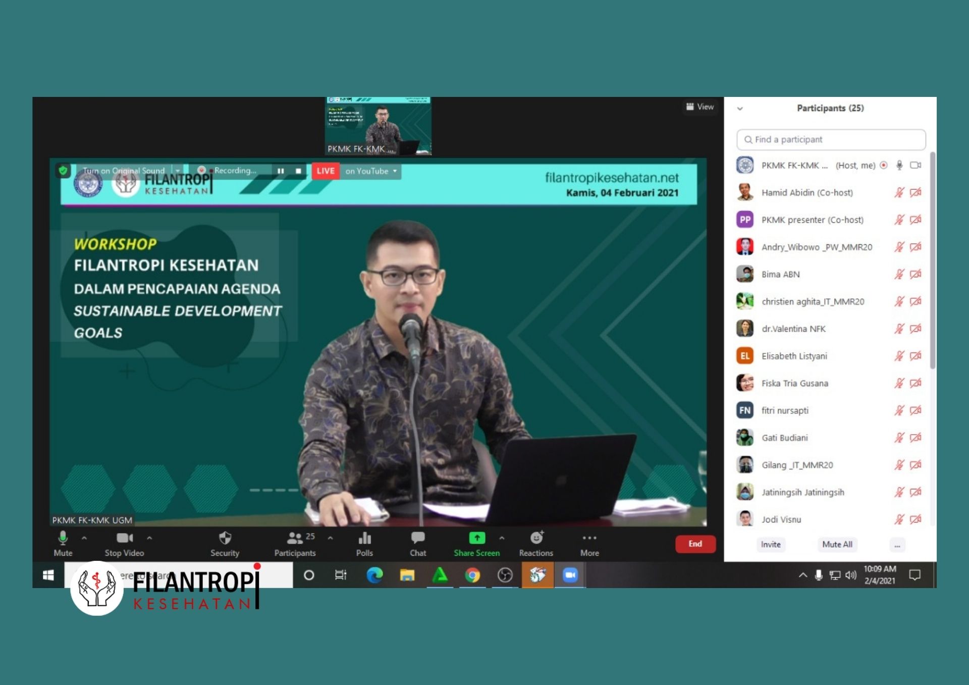 Reportase Seminar Filantropi Kesehatan: Philanthropy for SDG’s